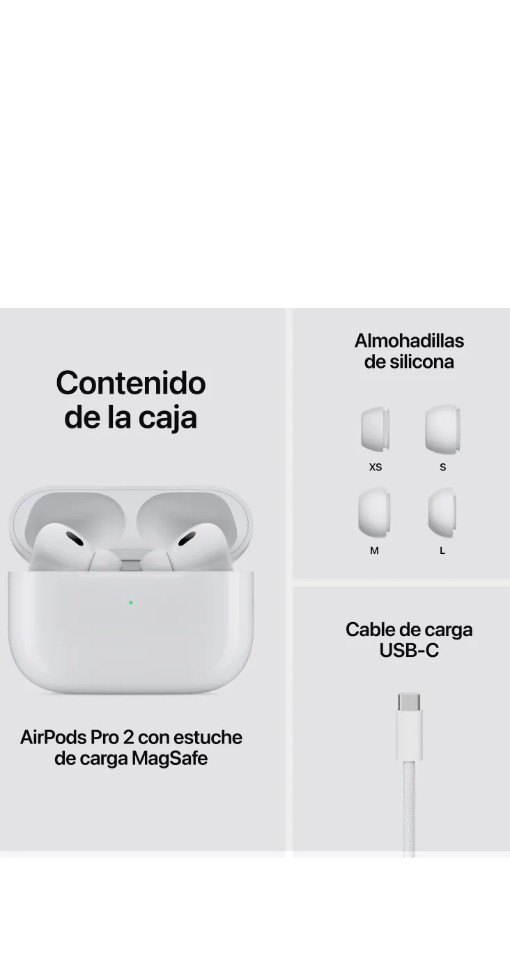 Apple Airpods Pro 2º Generation 2023 Blanco al mejor precio | Jazztel