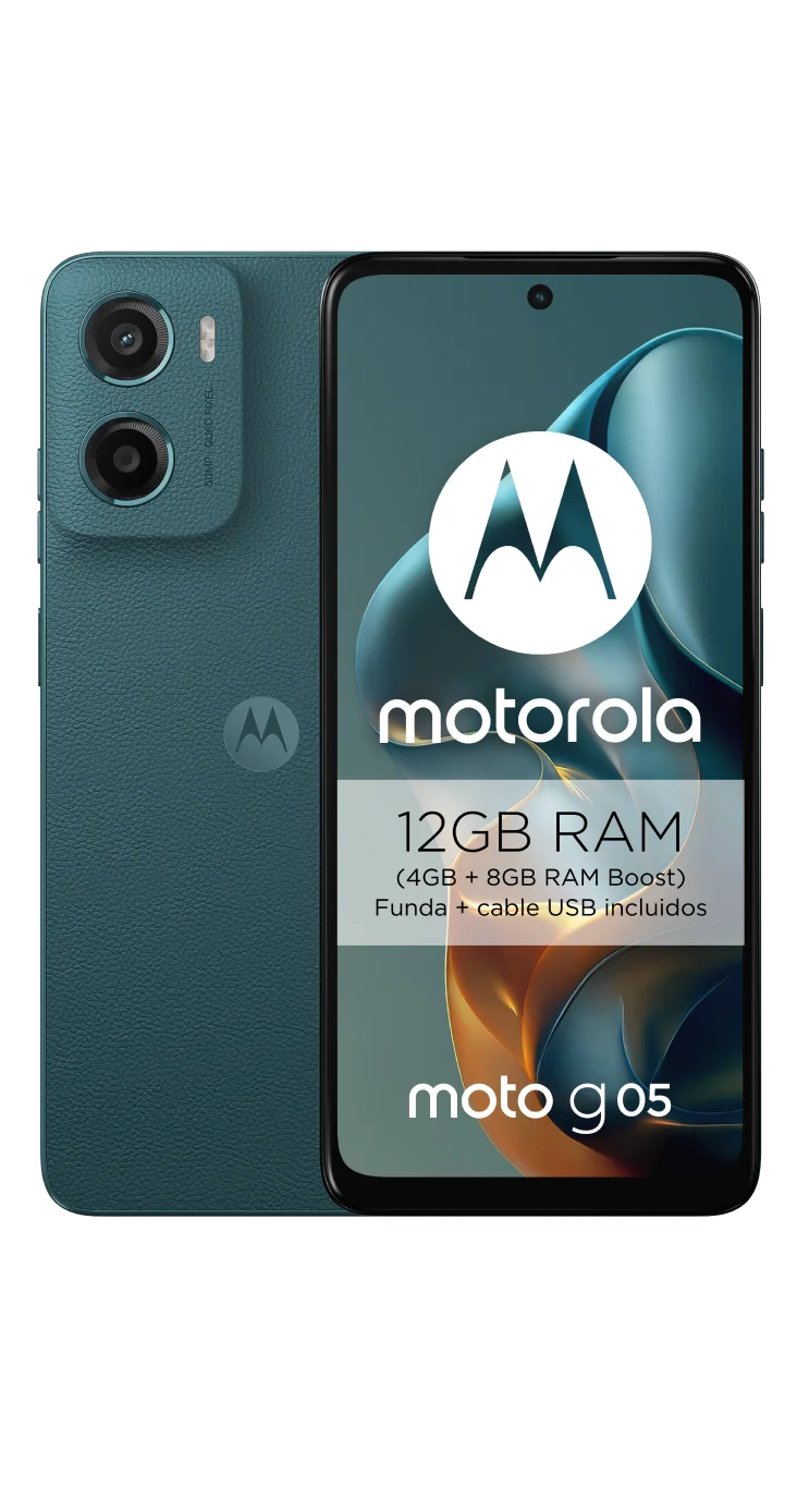Motorola moto g05 128GB 4G verde al mejor precio | Jazztel