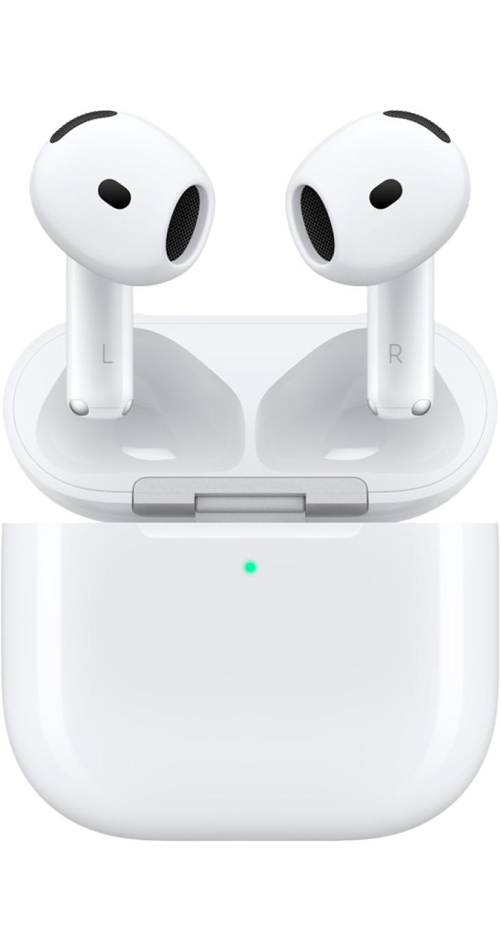 Apple AirPods 4 blanco con cancelación activa de ruido al mejor