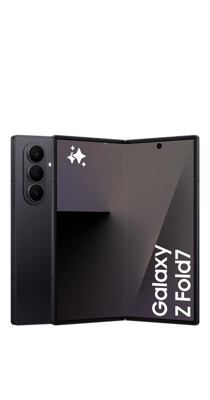 Samsung Galaxy Z Fold 7 5G 256GB negro al mejor precio | Jazztel