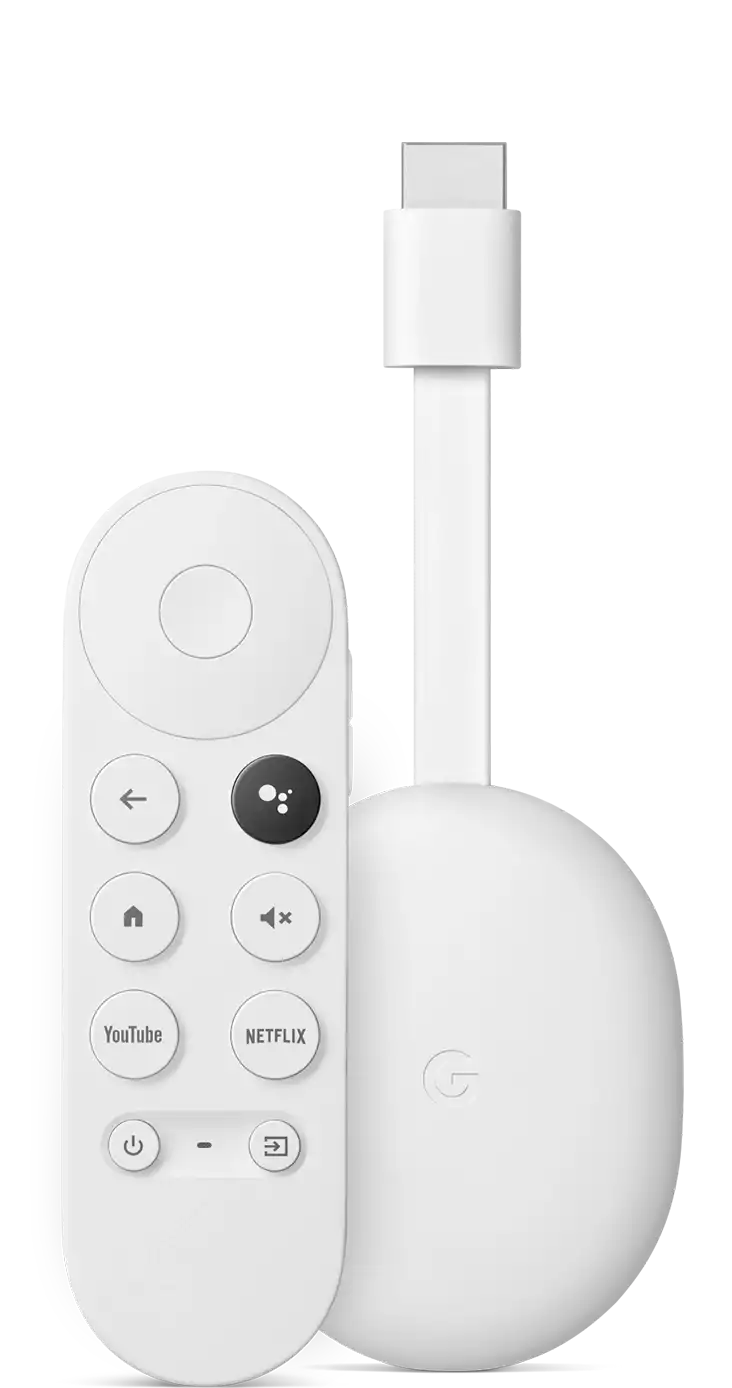 Chromecast con Google TV 4K blanco al mejor precio