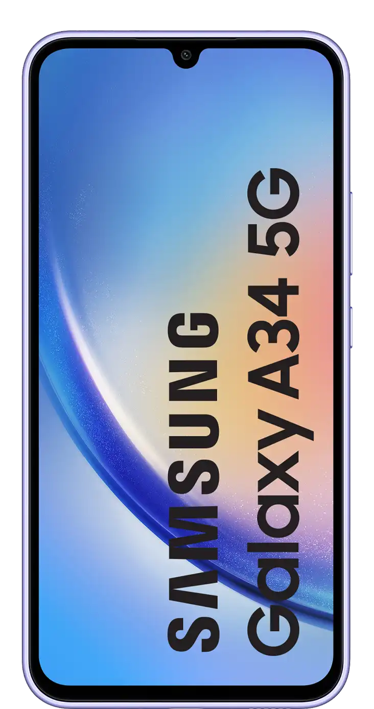 Samsung Galaxy A34 5G 6GB + 128GB morado al Mejor Precio