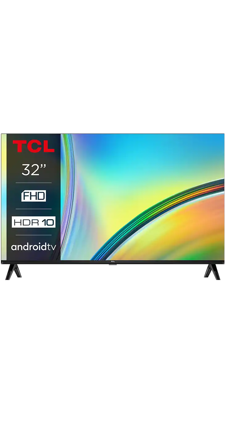 TCL televisor 32 Smart TV Android FHD S5400AF negro al mejor