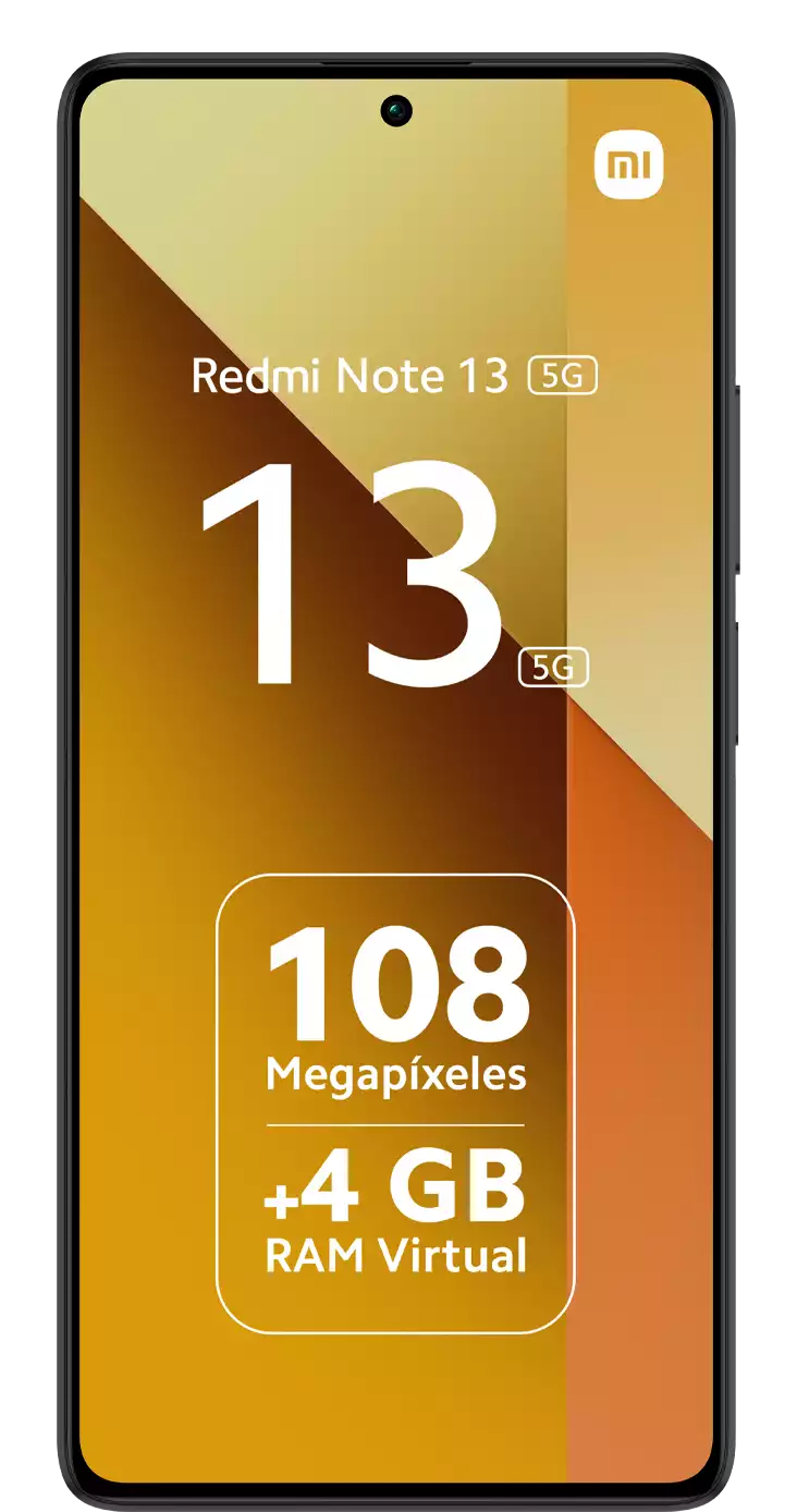 Xiaomi Redmi Note 13 5G 256 GB negro al Mejor Precio